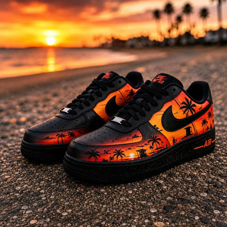 Air Force Sunset Beach Custom