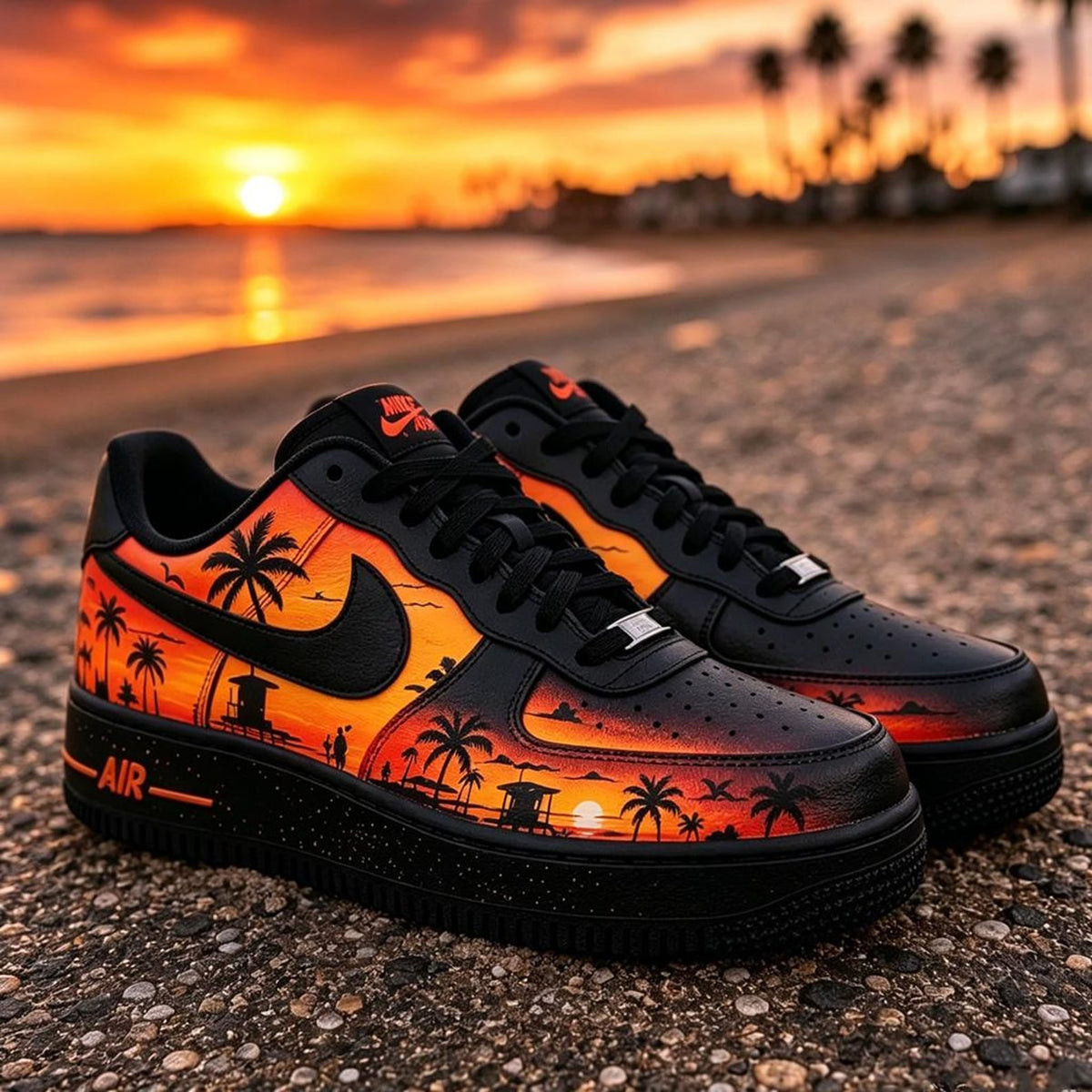 Air Force Sunset Beach Custom