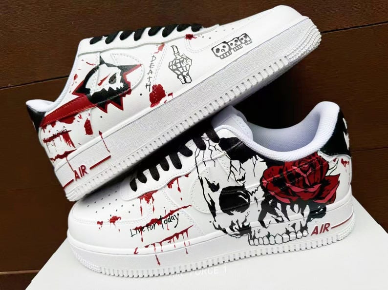 Air Force 1 Skull Custom