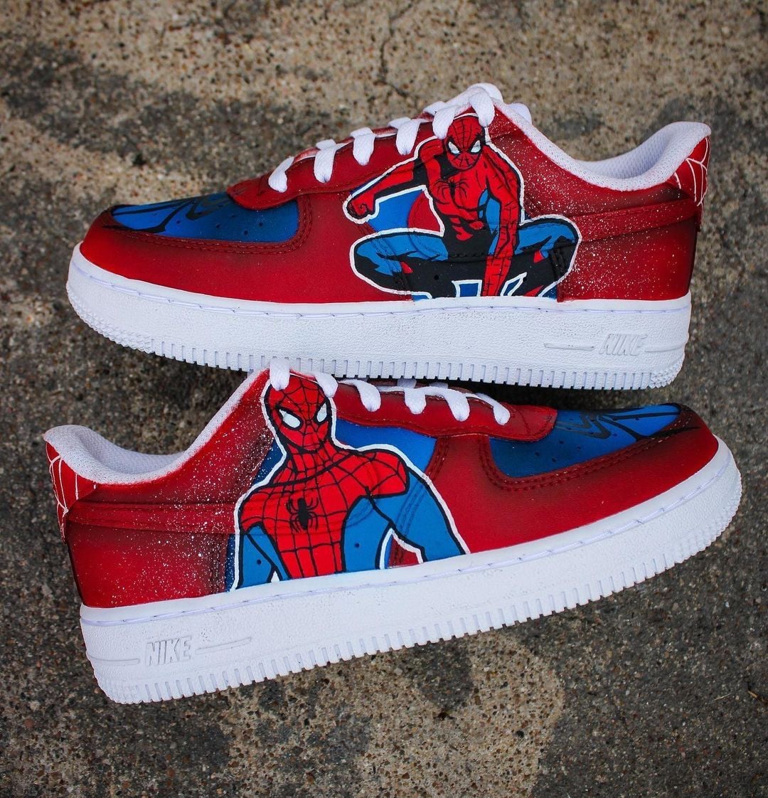 Air Force 1 Spiderman Home Custom
