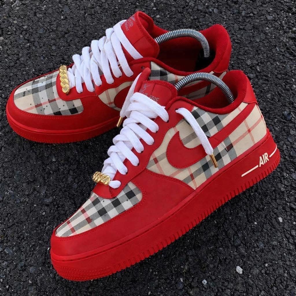 Air Force 1 Red BBR Custom