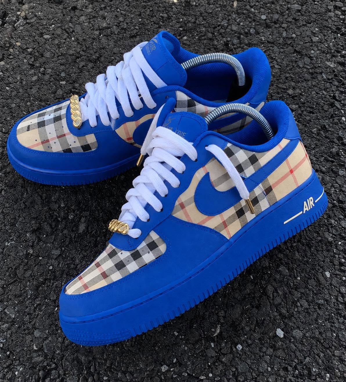 Air Force 1 Blue BBR Custom