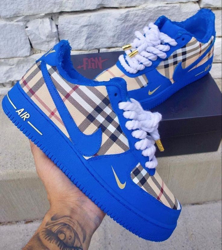 Air Force 1 BlueBerry Swood Custom