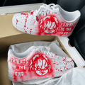 Air Force 1 Red FTTE Custom