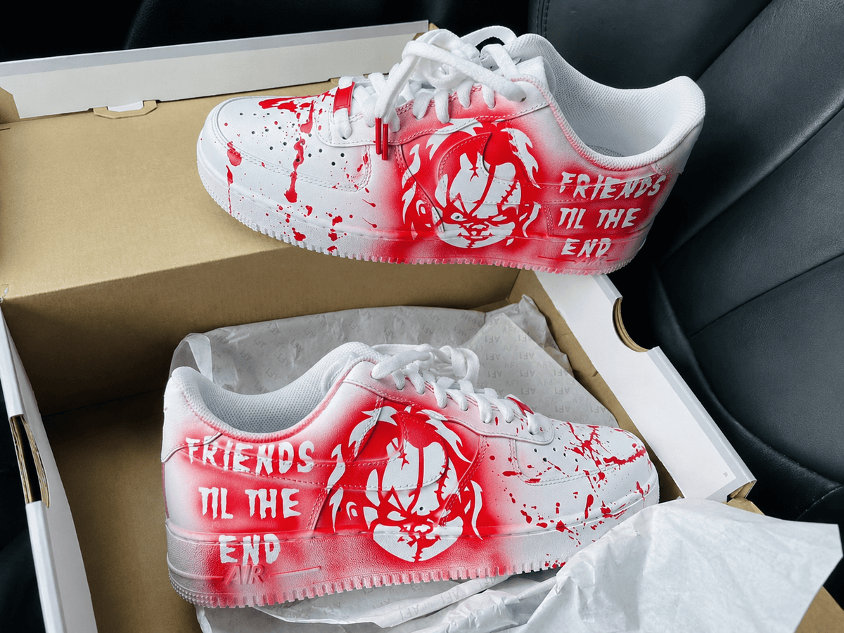 Air Force 1 Red FTTE Custom