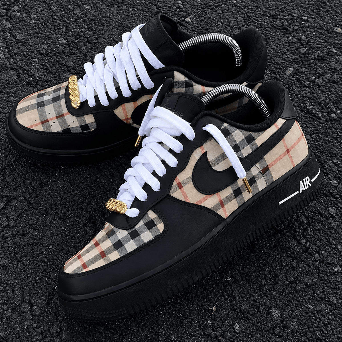 Air Force 1 Black BBR Custom