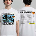 Tame Impala N Djo Deadbeat Tour 2026 Merch Duo Portrait With Dates T-Shirt Music Fan Gifts - Gearneko