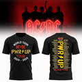 AC DC Merch Power Up Tour 2026 T-Shirt AC DC Music Concert Outfits - Gearneko