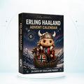 Erling Braut Haaland Legends Advent Calendar 24 Days Viking Norway Figures Countdown Xmas Fan Gifts - Gearneko