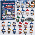 Hello Kitty x MLB Teams Advent Calendar 2026 Christmas Decor Xmas Best Xmas Gifts For Baseball Lovers - Gearneko