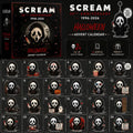 Scream Ghostface 30th Anniversary Halloween Advent Calendar Best Halloween Decor Gift Ideas - Gearneko