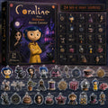 Coraline X Halloween Advent Calendar 24 Surprise Sets 2026 Halloween Decorations Gift Ideas - Gearneko