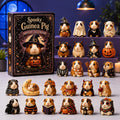 Spooky Guinea Pig Halloween Countdown Advent Calendar Halloween Decor Best Gift For Guinea Lovers - Gearneko