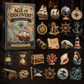 Age Of Discovery Advent Calendar Cool Festive Advent Ornament Calendar Gifts For Him - Gearneko