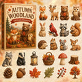 Autumn Woodland Xmas Advent Calendar For Christmas Countdown Christmas Gifts For Women - Gearneko