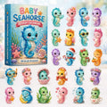 Baby Seahorse Christmas Advent Calendar Cute Advent Ornaments Xmas Gifts For Seahorse Lovers - Gearneko