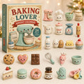 Baking Lover Christmas Advent Calendar Xmas Calendar Countdown Xmas Gift For Mom - Gearneko