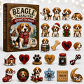 Beagle Christmas Advent Calendar Xmas Calendar Countdown Christmas Gifts For Beagle Lovers - Gearneko