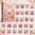 Butterfly And Rose Advent Calendar For Christmas Countdown Christmas Gifts For Butterfly Lovers - Gearneko