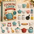 Cooking Lover Advent Calendar Cute Advent Calendar Decoration Gifts For Girlfriend - Gearneko