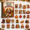 Cozy Fall Beagle Advent Calendar Decoration Unique Gifts Ideas For Beagle Lovers - Gearneko