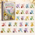 Dragonfly Summer Garden Advent Calendar Cute Festive Counting Down Calendar Gifts For Him - Gearneko