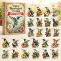 Hummingbird Tropical Paradise Advent Calendar Birdy Advent Ornaments Hummingbird Lovers Gifts - Gearneko