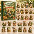 Jungle Sloth Christmas Advent Calendar Countdown To Xmas Calendar Sloth Lovers Xmas Gifts - Gearneko