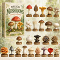 Magical Mushroom Advent Calendar Christmas Countdown Mushroom Lovers Gifts Ideas - Gearneko