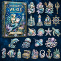 Mermaid Under Water World Christmas Advent Calendar Xmas Calendar Countdown Christmas Gift - Gearneko