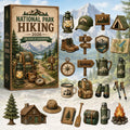 National Park Hiking Advent Calendar Unique Advent Calendar Decoration Presents For Hikers - Gearneko