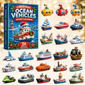 Ocean Vehicles Christmas Advent Calendar For Christmas Countdown Gifts For Ships Lovers - Gearneko