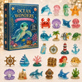 Ocean Wonders Christmas Advent Calendar Holiday Advent Cal Christmas Gifts For Ocean Lovers - Gearneko