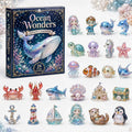 Ocean Wonders Christmas Advent Calendar Xmas Calendar Countdown Xmas Gifts For Ocean Lovers - Gearneko
