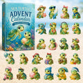 Sea Turtle Xmas Advent Calendar Holiday Advent Cal Christmas Gifts For Sea Turtle Lovers - Gearneko