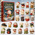 Sheeps Christmas Advent Calendar Xmas Calendar Countdown Xmas Gifts For Sheeps Lovers - Gearneko
