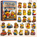 Texas Ducks Advent Calendar Unique Advent Calendar Decoration Presents For Ducks Lover - Gearneko