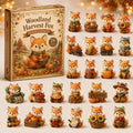 Woodland Harvest Fox Advent Calendar Cute Animal Advent Cal Gifts For Fox Lovers - Gearneko