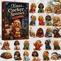 Cocker Spaniel Christmas Advent Calendar Christmas Decor Xmas Gifts For Dog Mom - Gearneko