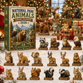National Park Animals Advent Calendar Christmas Eve Coutdown Xmas Gifts For Animal Lovers - Gearneko
