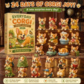 Everyday Corgi Advent Calendar 2026 24 Days Holiday Advent Calendar Gifts For Dog Lovers - Gearneko