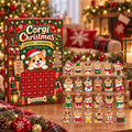 Corgi Christmas Advent Calendar 24 Day Dog Advent Calendar Christmas Gifts For Dog Mom - Gearneko