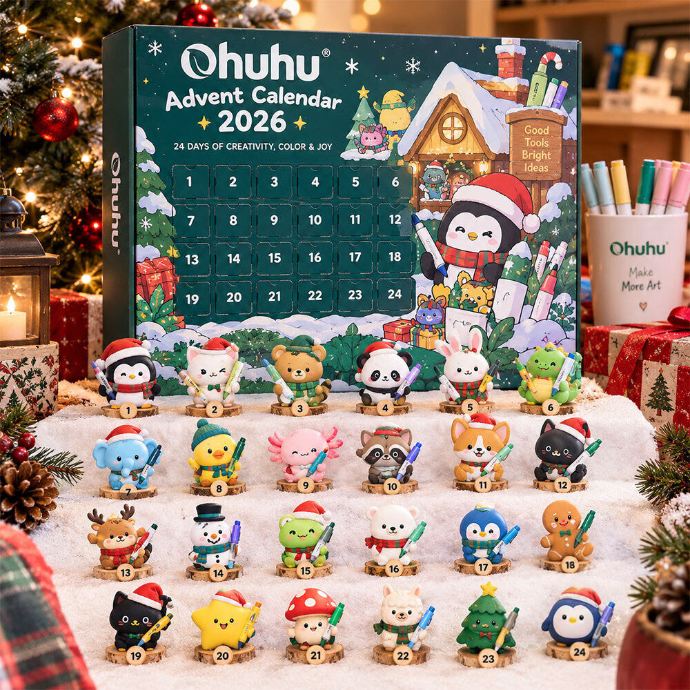 Ohuhu 2026 Christmas Advent Calendar Xmas Countdown Christmas Gifts Ideas - Gearneko