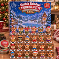 Santa's Reindeer Thinking Putty Christmas Advent Calendar Xmas Countdown Best Gifts - Gearneko