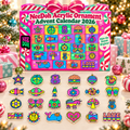 Schylling NeeDoh Advent Calendar 2026 Christmas Eve Countdown Gifts For Xmas - Gearneko