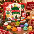 Christmas Squishy Dumpling Advent Calendar 2026 Christmas Blindbox Xmas Gift Ideas - Gearneko