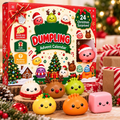 Christmas Squishy Dumpling Advent Calendar 2026 Christmas Eve Countdown Gifts For Besties - Gearneko