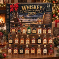 Whiskey Advent Calendar 2026 Christmas Eve Countdown Xmas Gifts For Whiskey Lovers - Gearneko