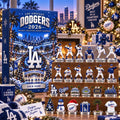 Personalized Los Angeles Dodgers 2026 Holiday Collector Advent Calendar Christmas Gifts For Dodgers Fans - Gearneko