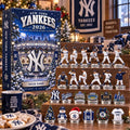 Personalized New York Yankees 2026 Holiday Collector Advent Calendar Christmas Eve Countdown Xmas Fan Gifts - Gearneko